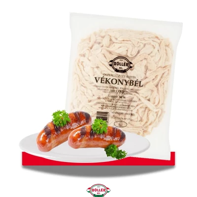Sertés vékonybél 100 yardos csomagolt, osztályozott (34/36) 1 cs