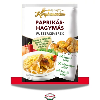 Konyhavarázs Paprikás-hagymás fűszerkeverék 30 gramm