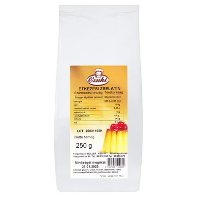 Étkezési zselatin 250 gramm