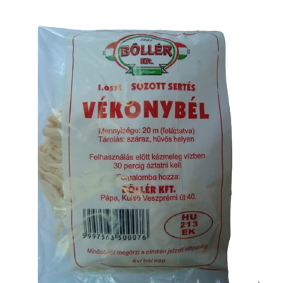 Sertés vékonybél első osztályú 20 méter egy csomagban