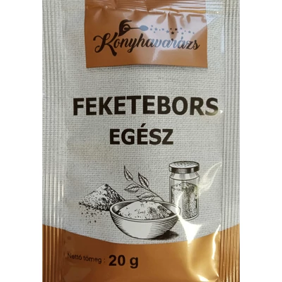 Konyhavarázs Feketebors egész 20 gramm