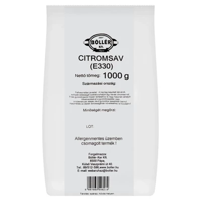 Citromsav 1000 gramm