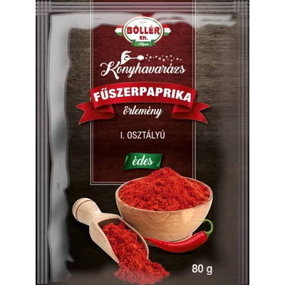 Fűszerpaprika édes első osztályú 80 gramm import