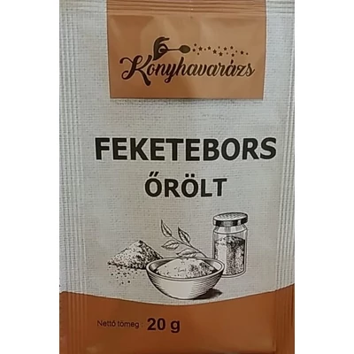 Konyhavarázs Feketebors őrölt 20 gramm