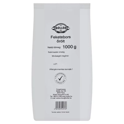 Feketebors őrölt 1000 gramm