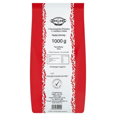 Fűszerpaprika csípős II. oszt. 1000 g