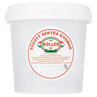 Sertés gyomor két darab egy vödörben