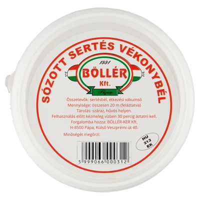 Sertés vékonybél 20 méter egy dobozban