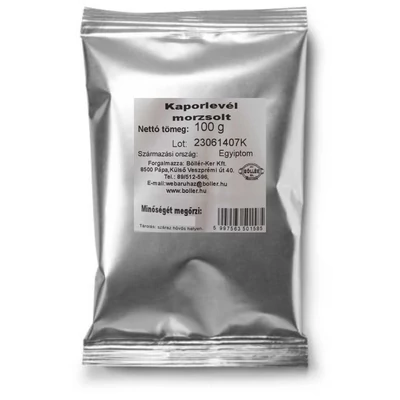 Kaporlevél morzsolt 100 g