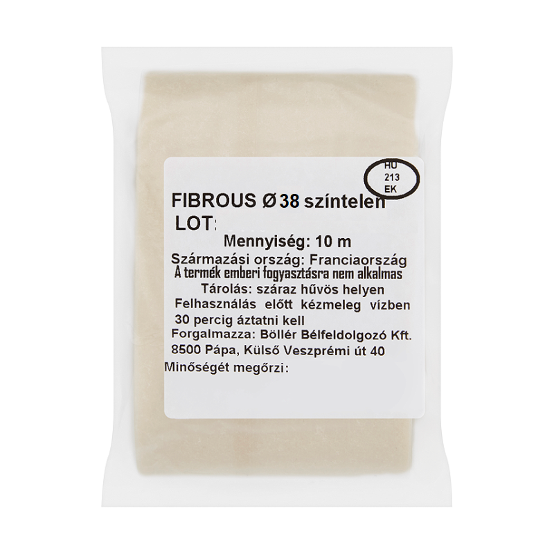Fibrous D38 színtelen 10m/csomag