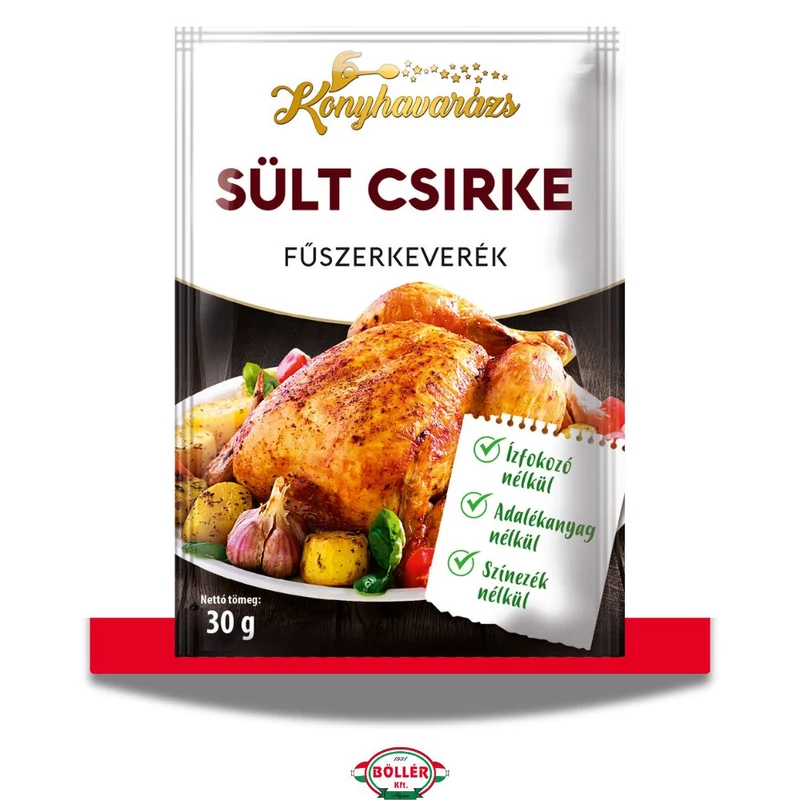 Konyhavarázs Sült csirke fűszerkeverék 30 gramm