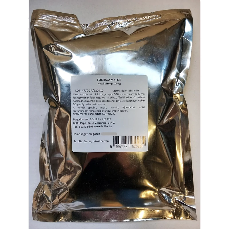 Fokhagymapor 1000 g