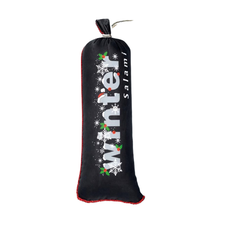 Textilbél téliszalámi fekete W-116 330g
