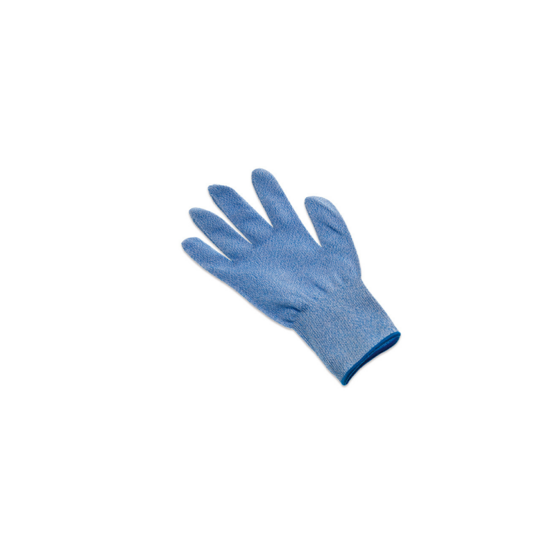 Vágásbiztos kesztyű kék (L)