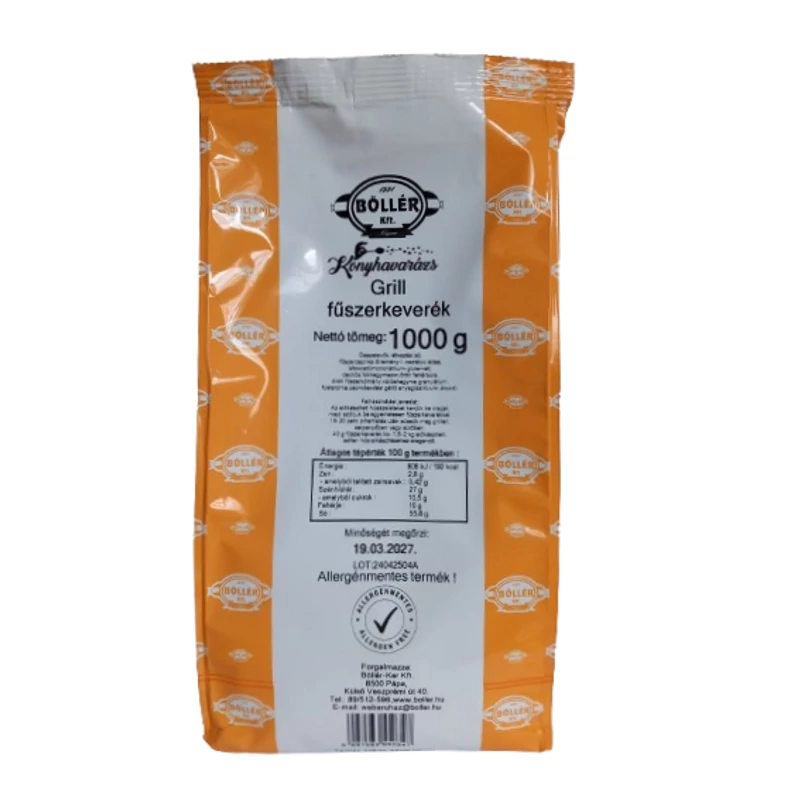 Konyhavarázs Grill fűszerkeverék 1000 g