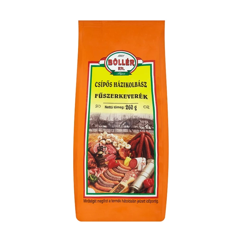 Csípős házikolbász fűszerkeverék 260g