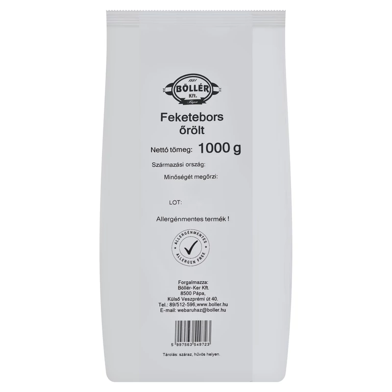 Feketebors őrölt 1000 g