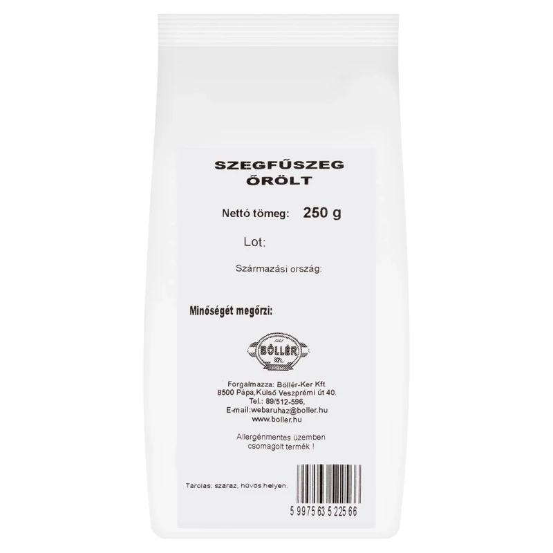 Szegfűszeg őrölt 250 gramm