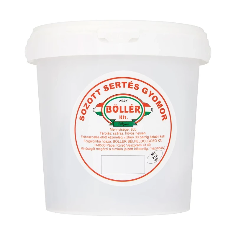 Sertés gyomor két darab egy vödörben