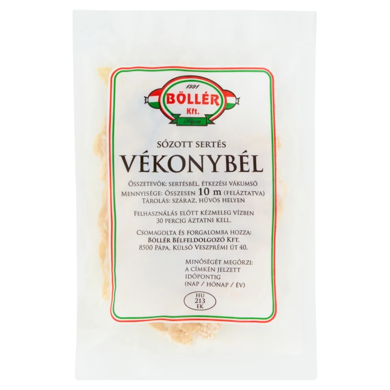 Sertés vékonybél 10 m csomagolt 1 csomag