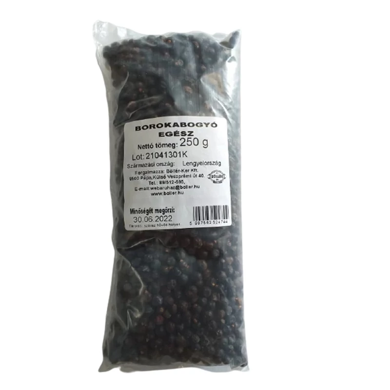 Borókabogyó egész 250 gramm